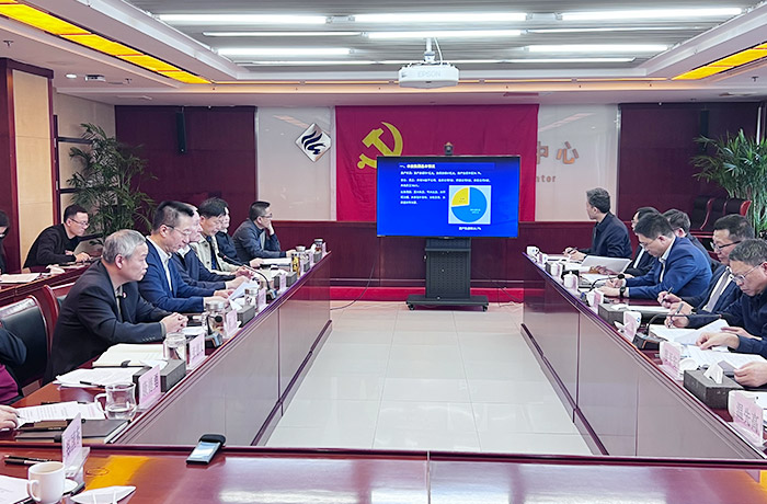 北京市水务局党组书记、局长潘安君一行赴马博网投就水务新发展工作进行座谈