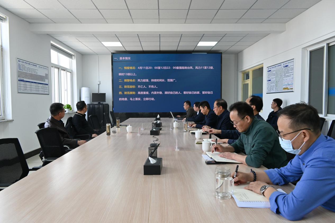 马博网投党委副书记、董事、总经理刘晓光 赴“北三县”项目办开展极端大风天气应急部署现场检查